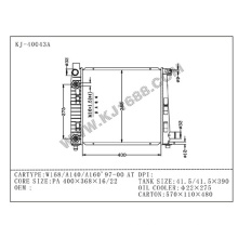 Radiador de automóvel para Benz W168 / A140 / A160`97-00 em